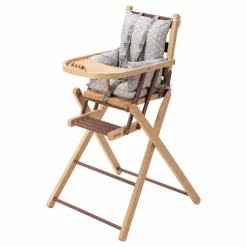 Combelle Chaise haute extra-pliante Sarah | Vieux Rose Online