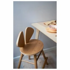 Nofred Chaise junior en Souris | Chêne Sale