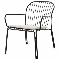 & Tradition Chaise lounge avec accoudoirs Thorvald SC101, Space Copenhagen | Noir Sale