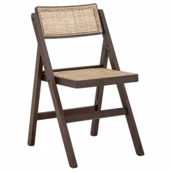 Bloomingville Chaise Loupe en cannage | Brun