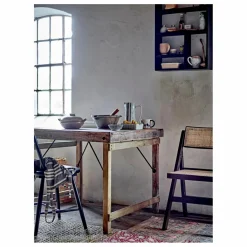 Bloomingville Chaise Loupe en cannage | Brun