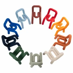 Moustache Chaise Mini Bold | Bleu ciel Discount