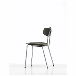 Vitra Chaise Moca - Piétement chromé - Jasper Morrison |