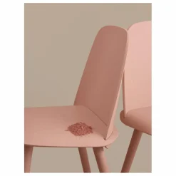 Muuto Chaise Nerd | Rose pâle Outlet