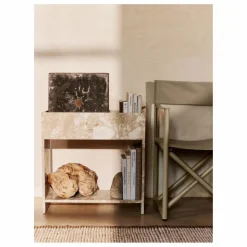 Ferm Living Chaise pliante Voya | Crème