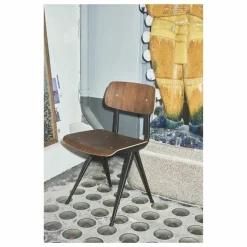 Hay Chaises, Tabourets, Bancs|Chaise Result en chêne fumé - Réedition Friso Kramer & Wim Rietveld |