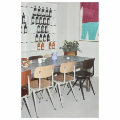 Hay Chaises, Tabourets, Bancs|Chaise Result en chêne fumé - Réedition Friso Kramer & Wim Rietveld |