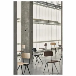 Hay Chaises, Tabourets, Bancs|Chaise Result en chêne fumé - Réedition Friso Kramer & Wim Rietveld |