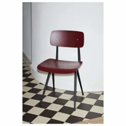 Clearance Hay Chaise Result en chêne teinté - Réedition Friso Kramer & Wim Rietveld | Bordeaux