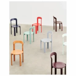 Hay Chaise Rey en bois laqué - Bruno Rey | Rouge Best