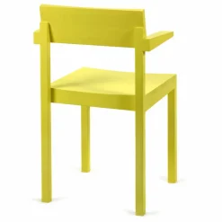 Sale Valerie Objects Chaise Silent avec accoudoirs - Big Game | Jaune