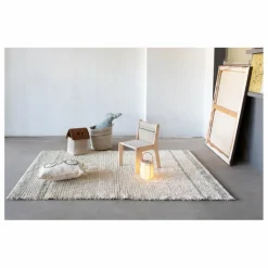 Clearance Lorena Canals Chaise Sillita en bouleau déhoussable | Bleu pâle