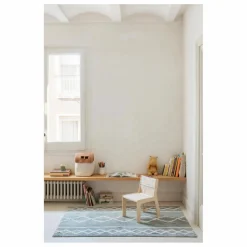 Clearance Lorena Canals Chaise Sillita en bouleau déhoussable | Bleu pâle