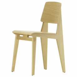 Vitra Chaise Tout bois - Jean Prouvé | Chêne Discount