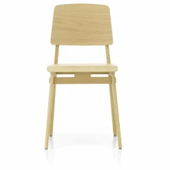 Vitra Chaise Tout bois - Jean Prouvé | Chêne Discount