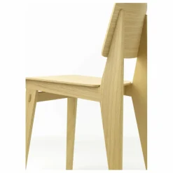 Vitra Chaise Tout bois - Jean Prouvé | Chêne Discount