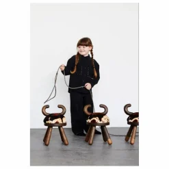 Enfant EO Chaises Enfant|Chaise vachette en chêne et noyer par Takeshi Sawada |