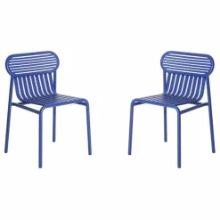 Petite friture Chaise Week-end - Lot de 2 | Bleu