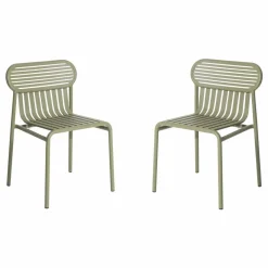 Petite friture Chaise Week-end - Set de 2 | Vert Jade