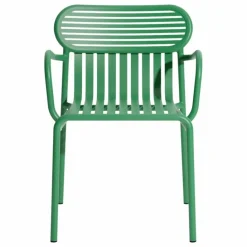 Petite friture Chaise Week-end avec accoudoirs - Set de 2 | Vert Menthe New