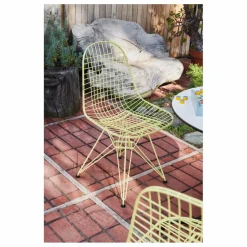 Vitra Chaise Wire DKR - Charles & Ray Eames | Jaune citron New