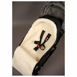 Kaiser Chancelière en peau d'agneau blanche Premium | Noir Hot