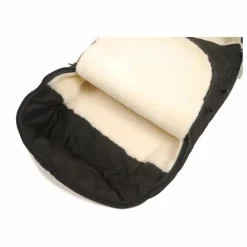 Kaiser Chancelière en peau d'agneau blanche Premium | Noir Hot