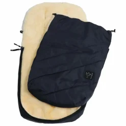 Outlet Kaiser Chancelière universelle en peau d'agneau Hugo | Bleu marine