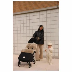 BINIBAMBA Chancelière universelle harnais fixe en peau d'agneau | Toast