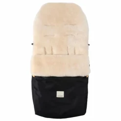 BINIBAMBA Chancelière universelle harnais fixe en peau d'agneau | Milk New