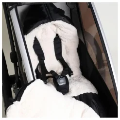 Kaiser Chancelière universelle XL Too en polaire sherpa | Noir