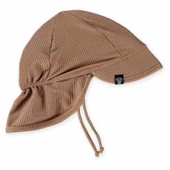 Beach & Bandits Chapeau Anti-UV Côtelé | Marron