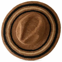 New Camalya Chapeau Barbara Raphia | Noir