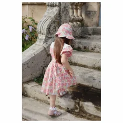 Online Konges Sløjd Chapeau Cœur Scallop Coton Bio | Rose