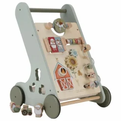 Sale Little Dutch Chariot de marche FSC - Little Farm Multicolore