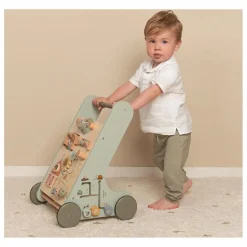 Sale Little Dutch Chariot de marche FSC - Little Farm Multicolore