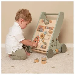 Sale Little Dutch Chariot de marche FSC - Little Farm Multicolore