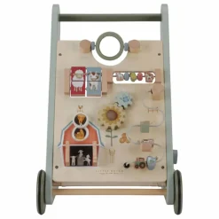 Sale Little Dutch Chariot de marche FSC - Little Farm Multicolore