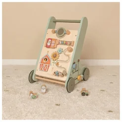 Sale Little Dutch Chariot de marche FSC - Little Farm Multicolore