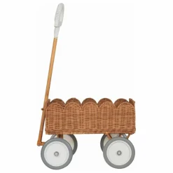 Enfant Olli Ella Chariot en rotin Petal