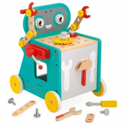 Online Janod Chariot Robot Brico'Kids Multicolore