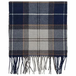 Barbour Écharpe Galingale Tartan | Bleu gris Online