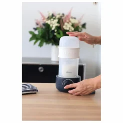 Béaba Chauffe-biberon Vapeur Baby Milk Second | Bleu nuit Best