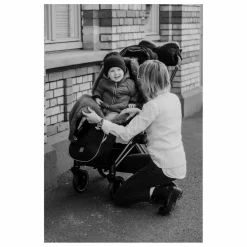 Clearance Kaiser Chauffe-mains Muffy en peau d'agneau | Gris anthracite