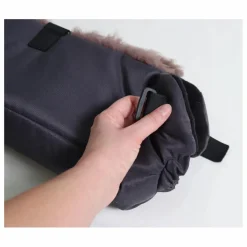 Clearance Kaiser Chauffe-mains Muffy en peau d'agneau | Gris anthracite