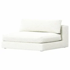 Clearance Panac Edition Chauffeuse 2 places Bellechasse en bouclette - 120 cm | Off-White