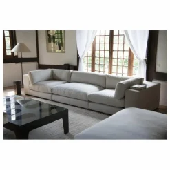 Panac Edition Chauffeuse 2 places Bellechasse en velours brut - 120 cm |