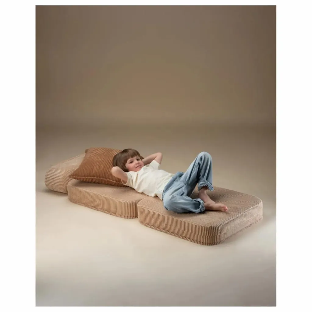 Discount Wigiwama Chauffeuse en velours côtelé | Marron clair