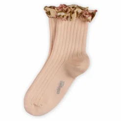 Collégien Chaussettes Anémone | Rose poudré Online