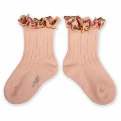 Collégien Chaussettes Anémone | Rose poudré Online